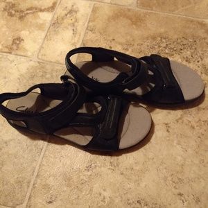 Clarks Black Sandal